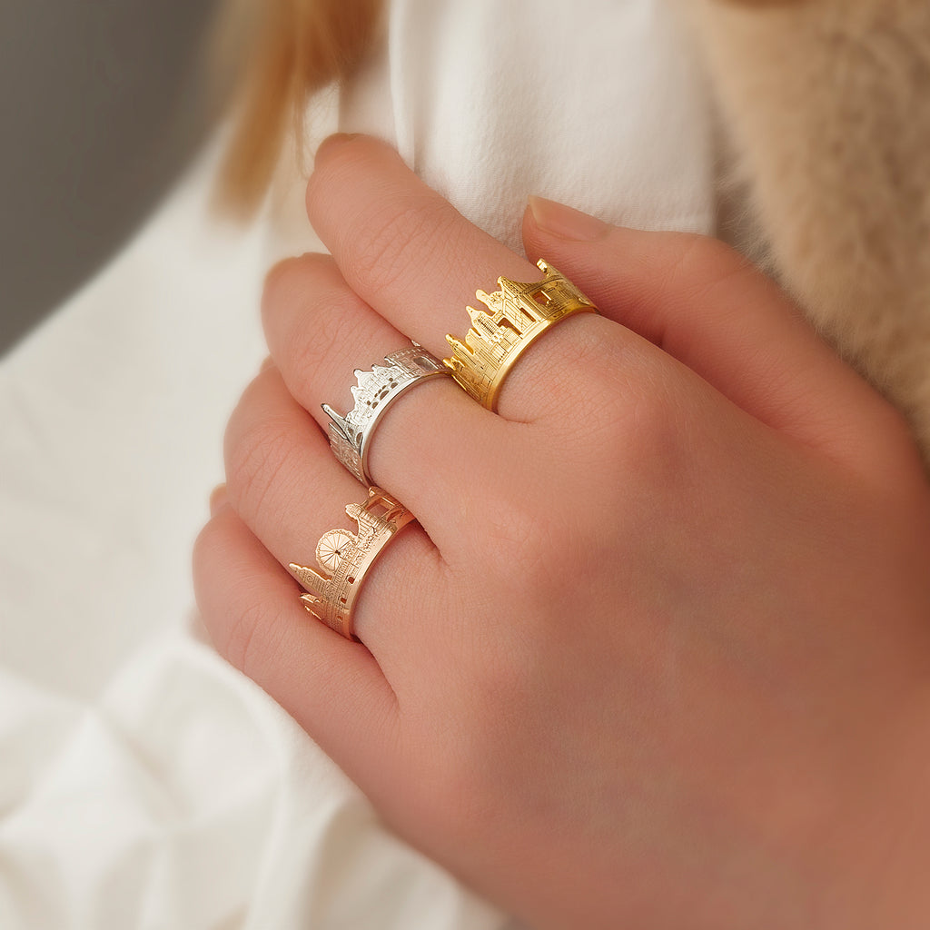 Custom Long Distance Cityscape Ring