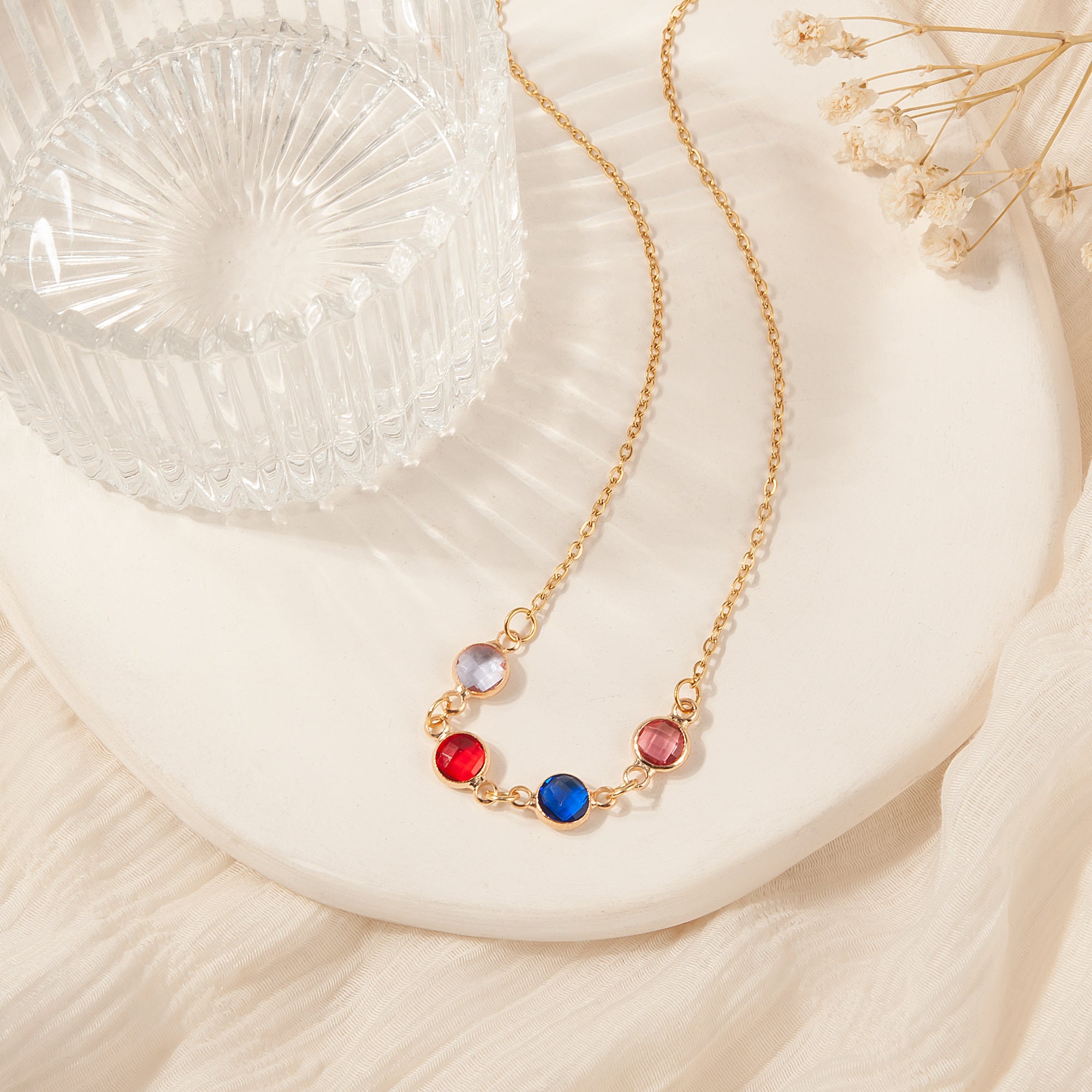 Birthstone Connecter Necklace