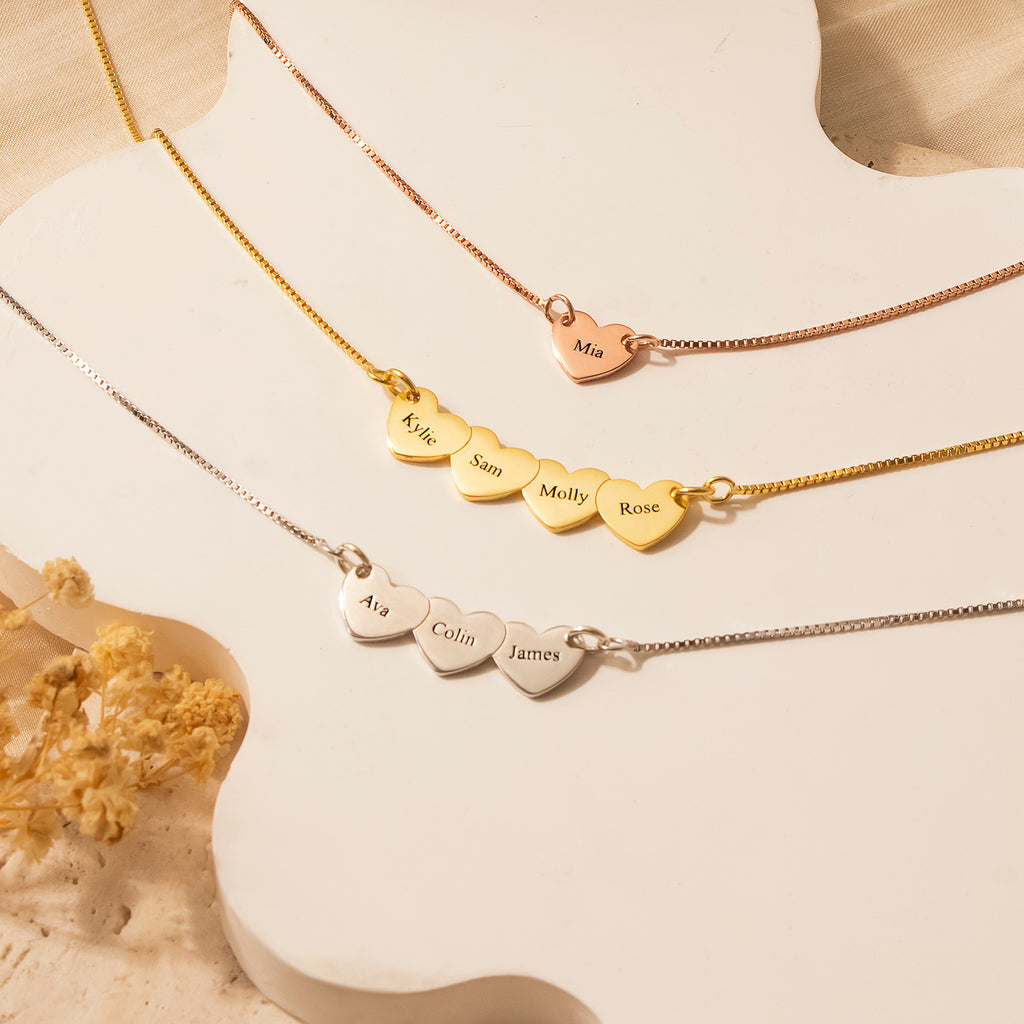 Personalized Heart Necklace