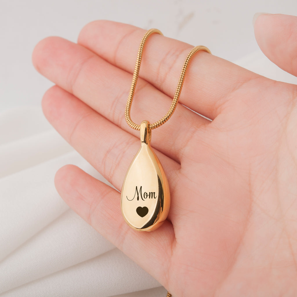 Teardrop Memorial Necklace