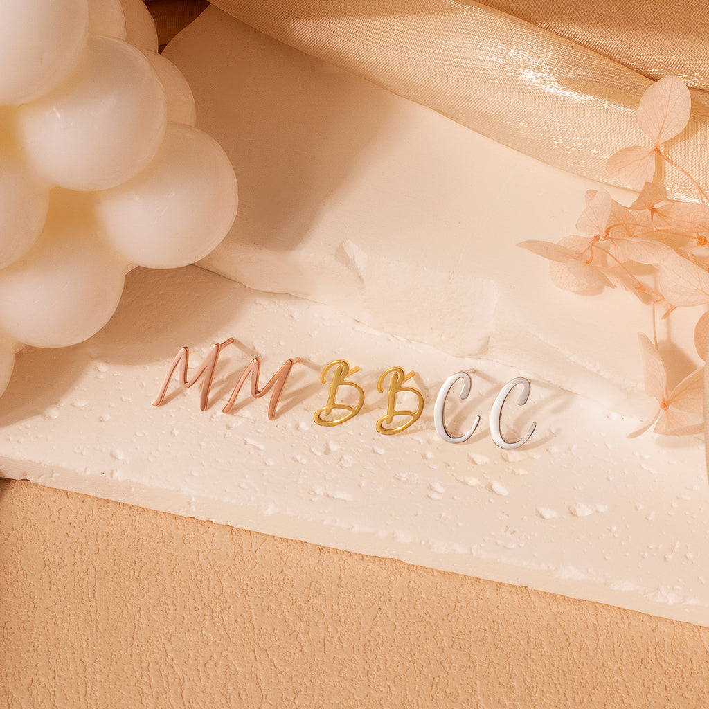 Personalized Letter Earrings
