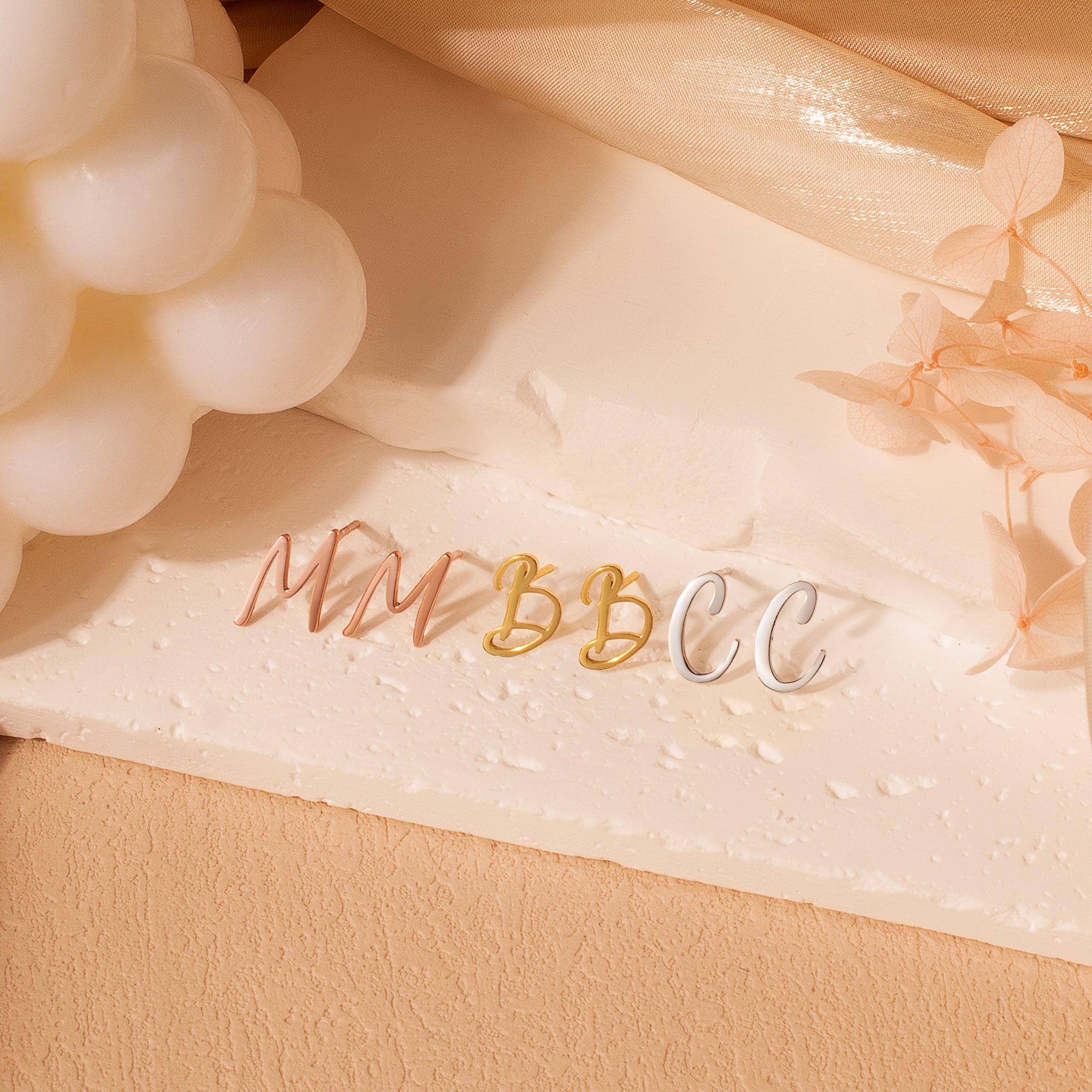 Personalized Letter Earrings