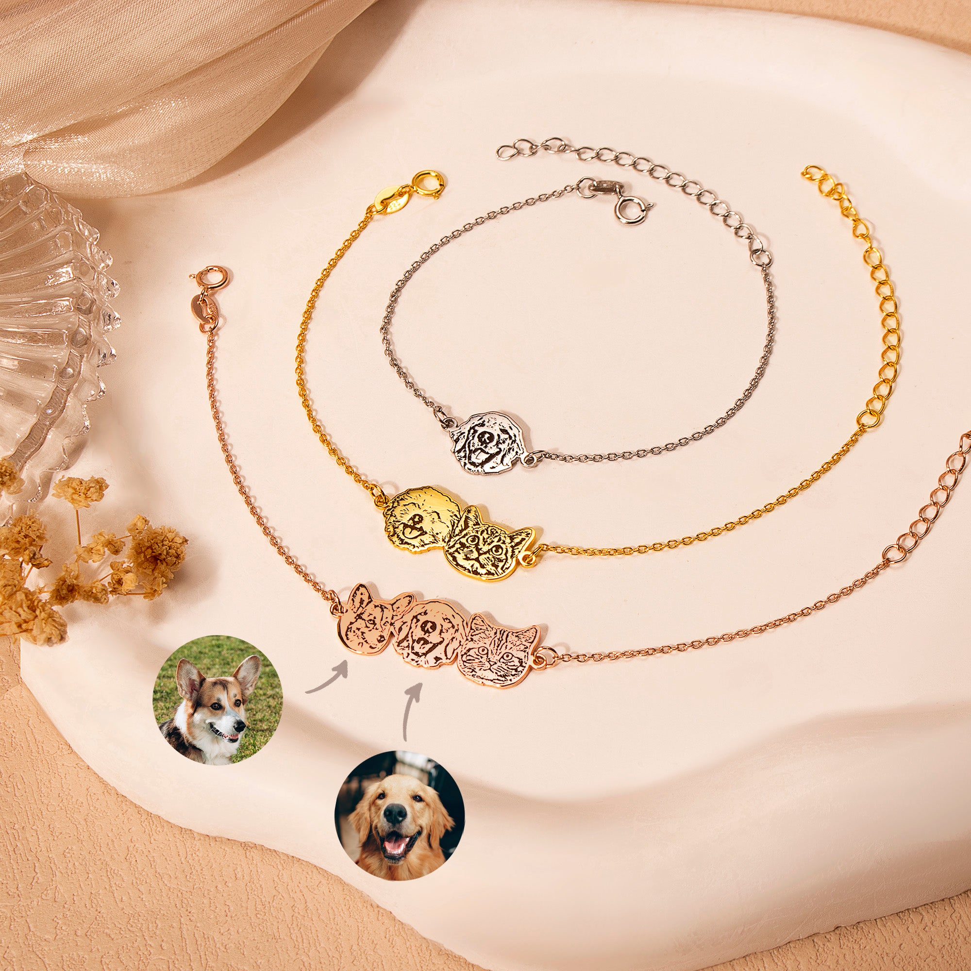 Pet Portrait Bracelet