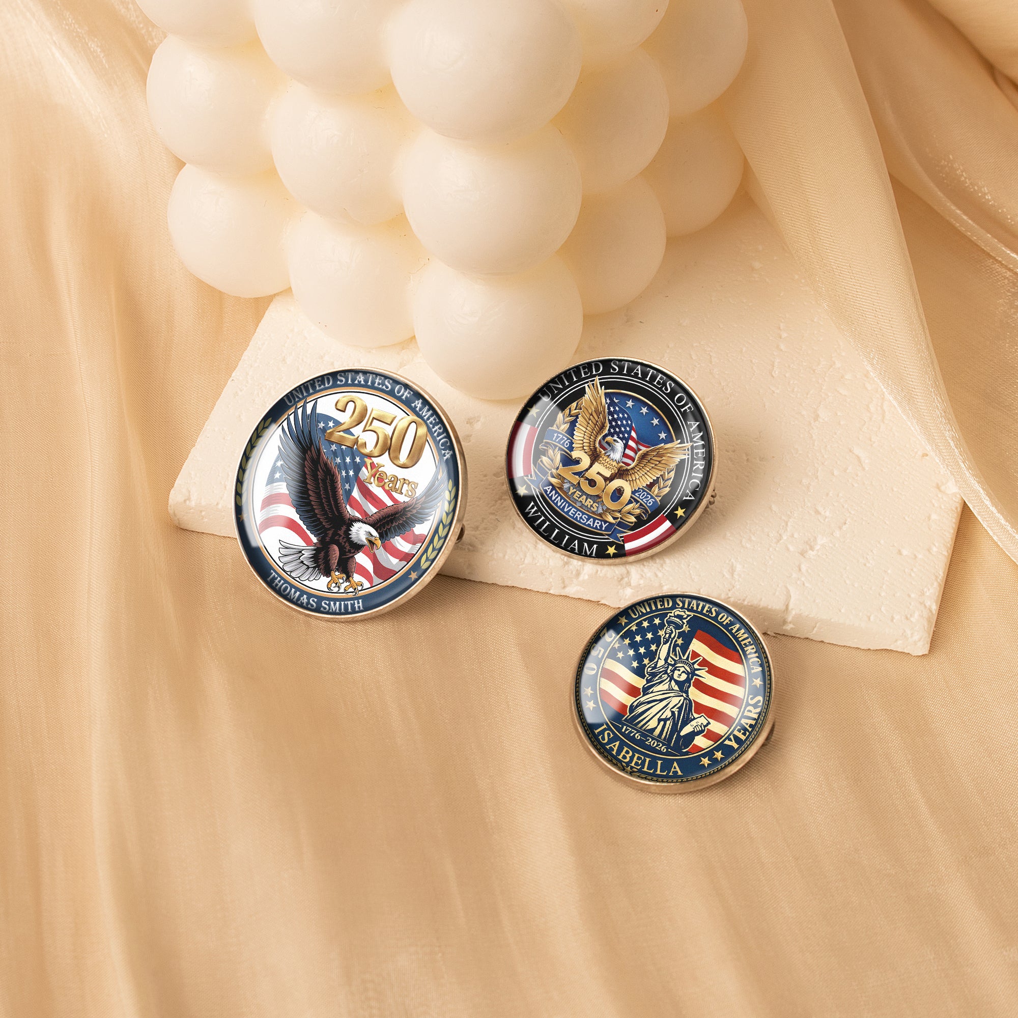 250th Anniversary Pin