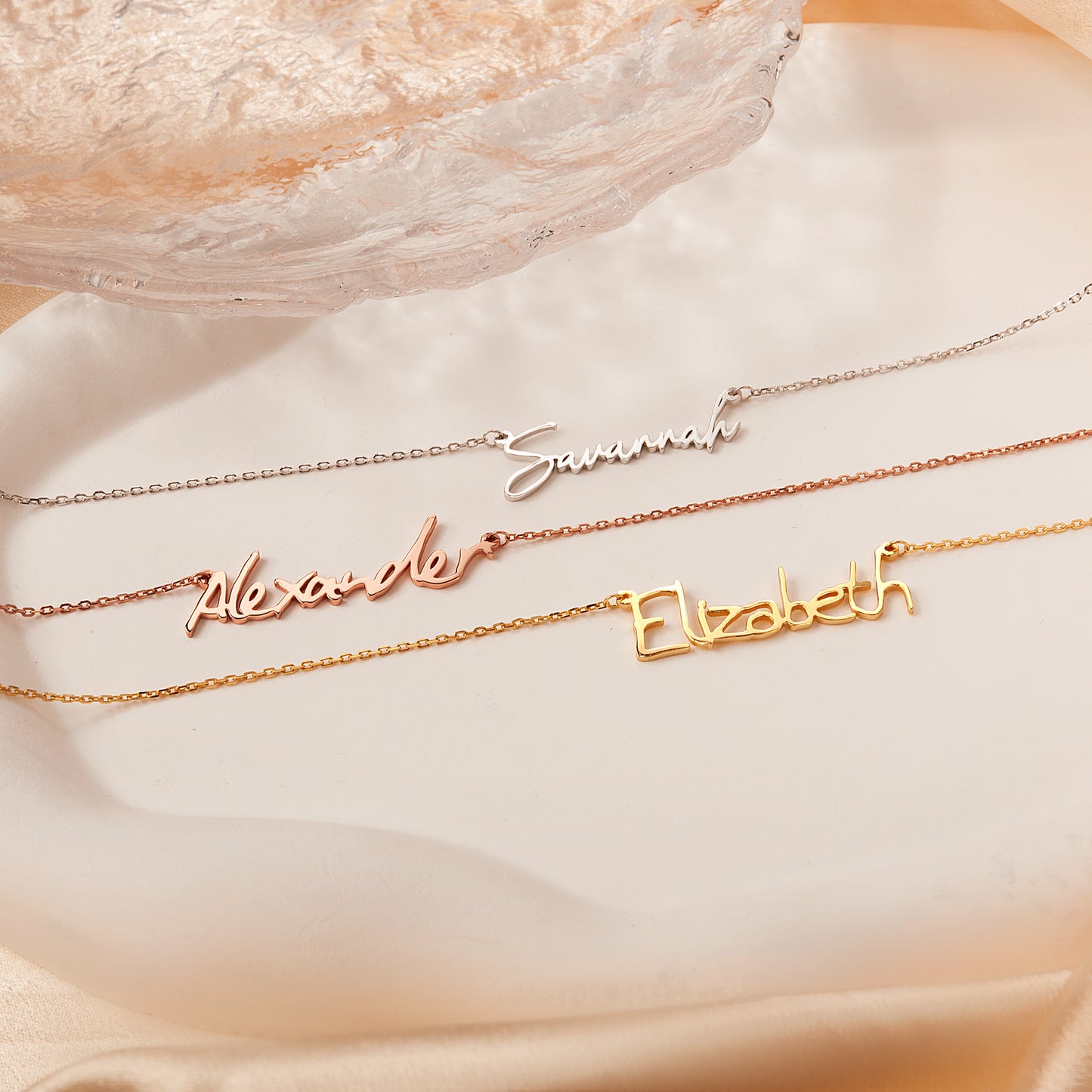 Personalized Signature Name Necklace