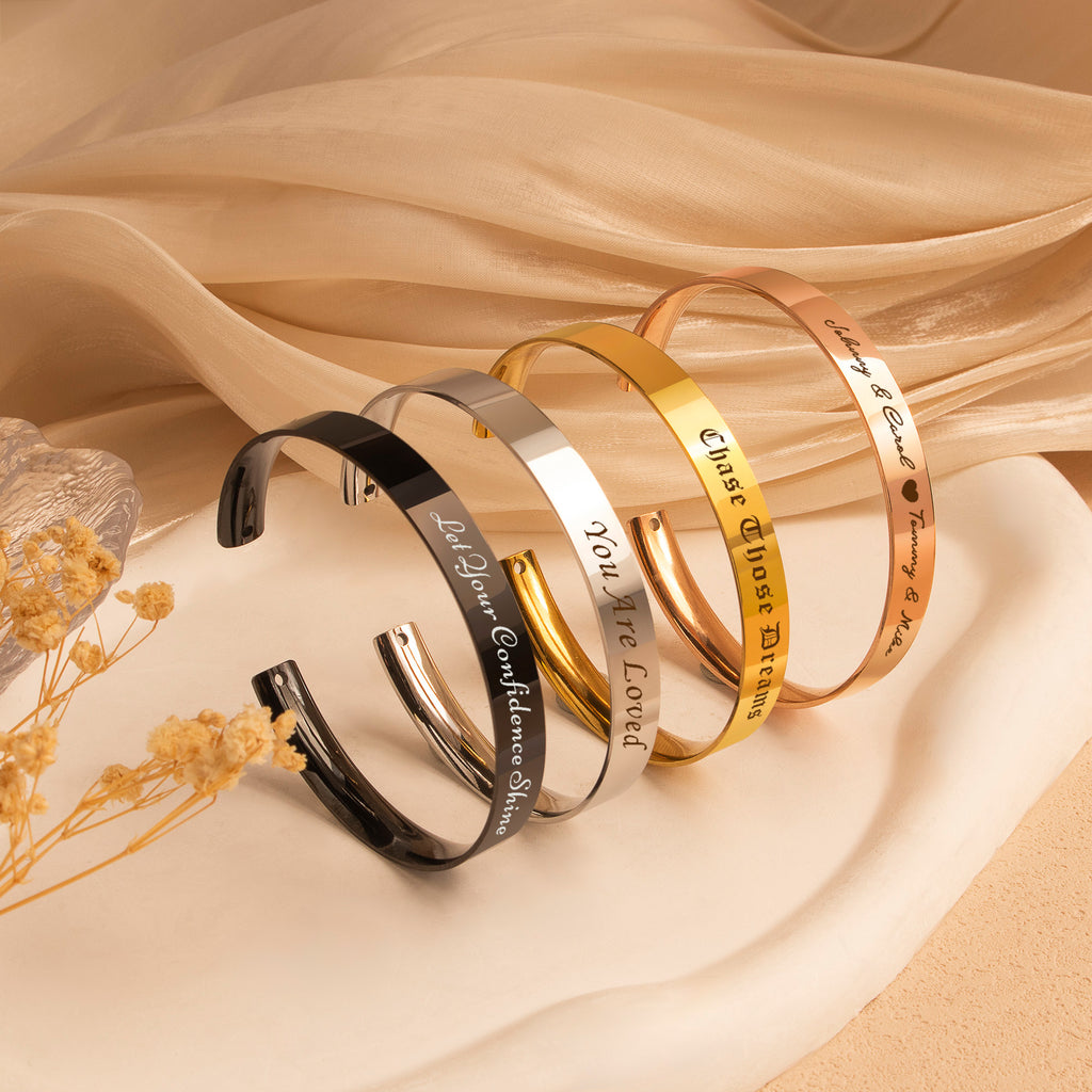 Custom 8mm Cuff Bangle