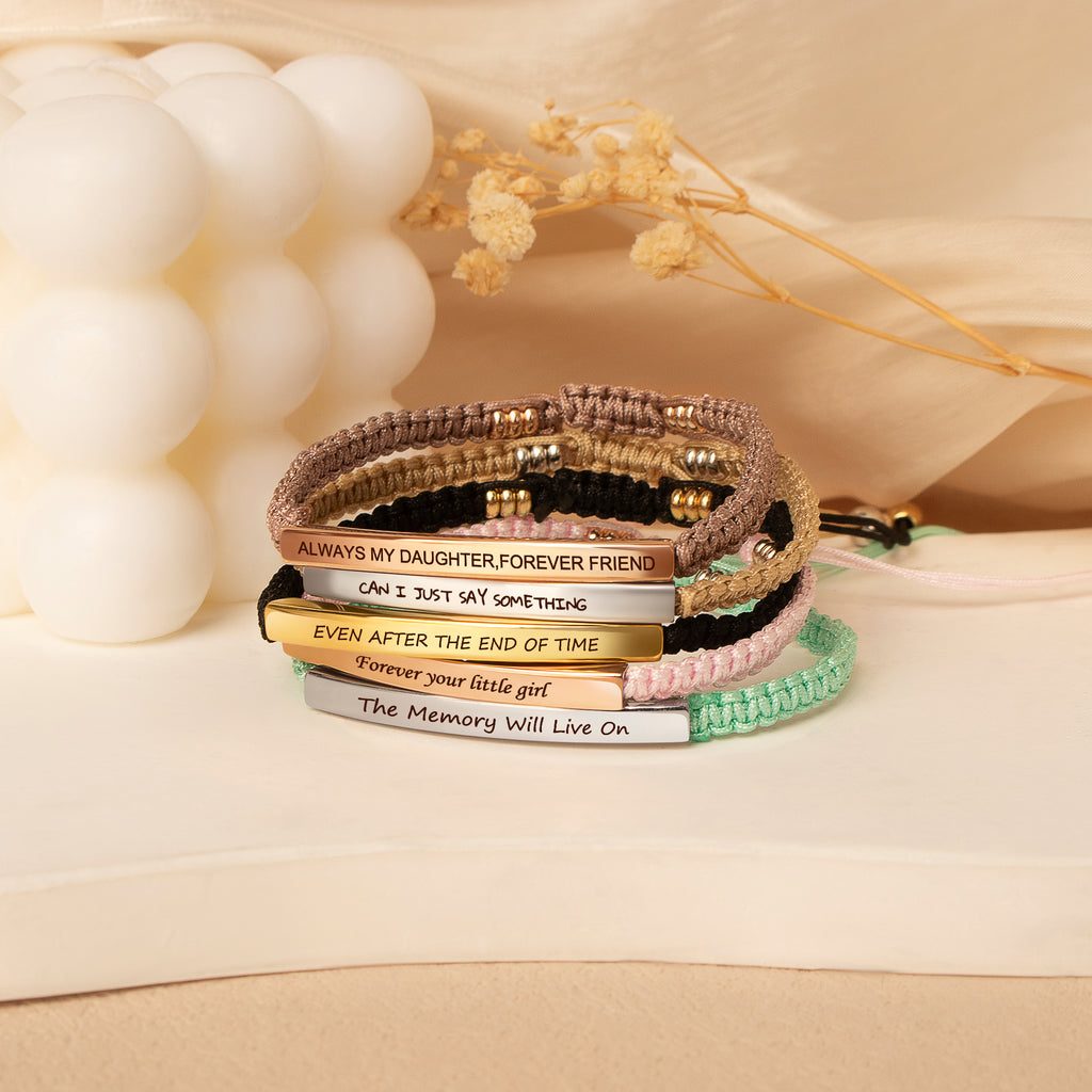 Braided Curved Tube Bracelet