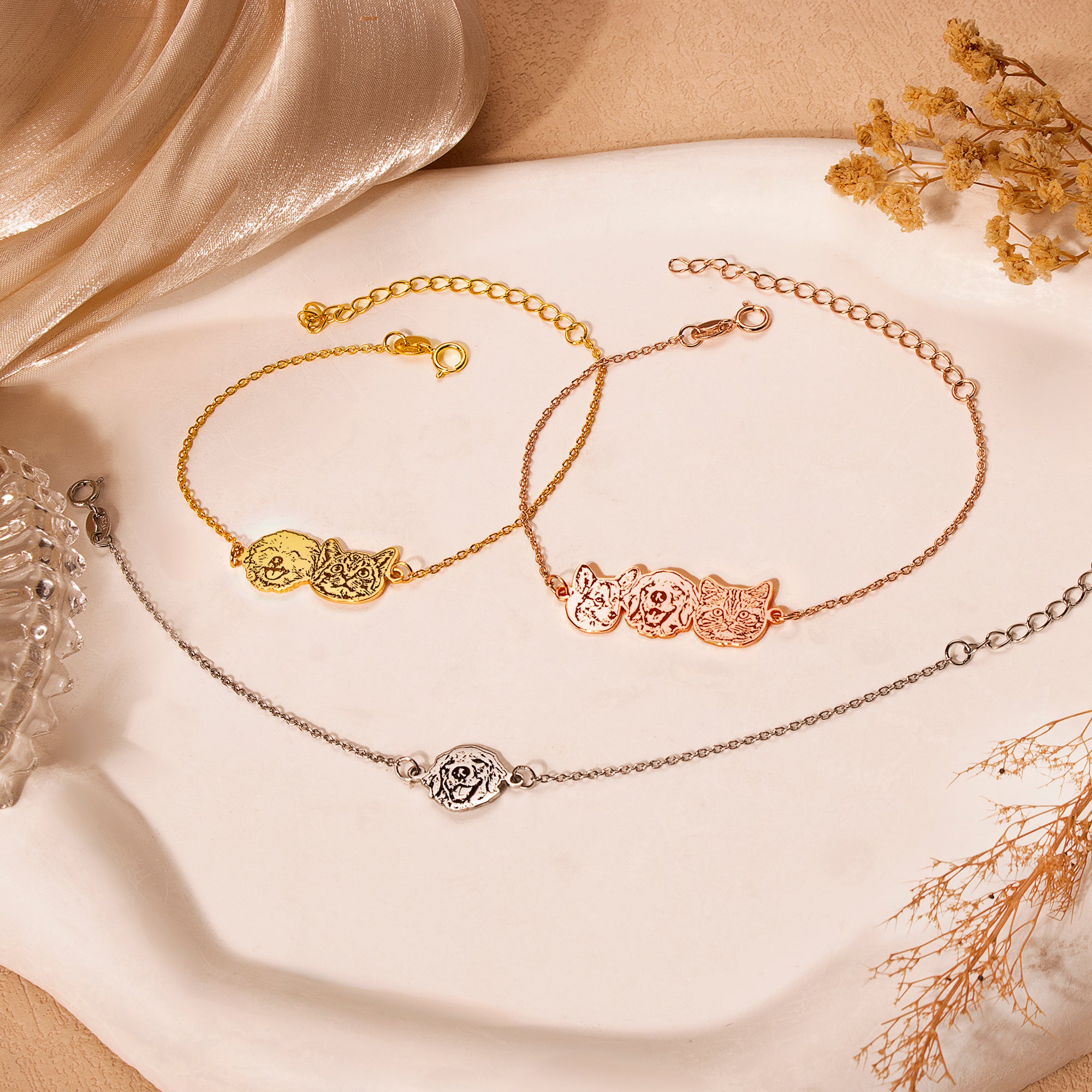 Pet Portrait Bracelet