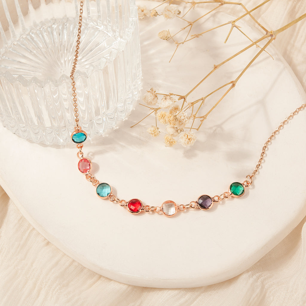 Birthstone Connecter Necklace