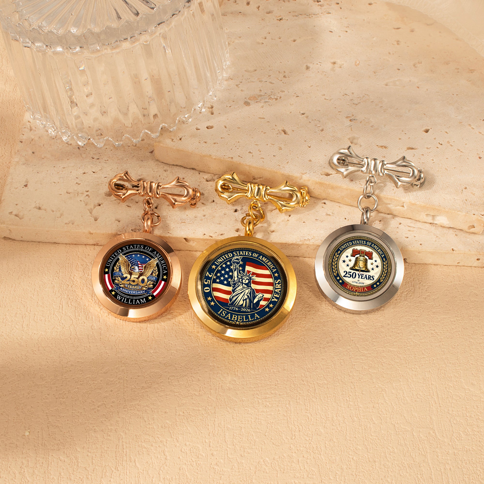 250th Anniversary Lapel Pin
