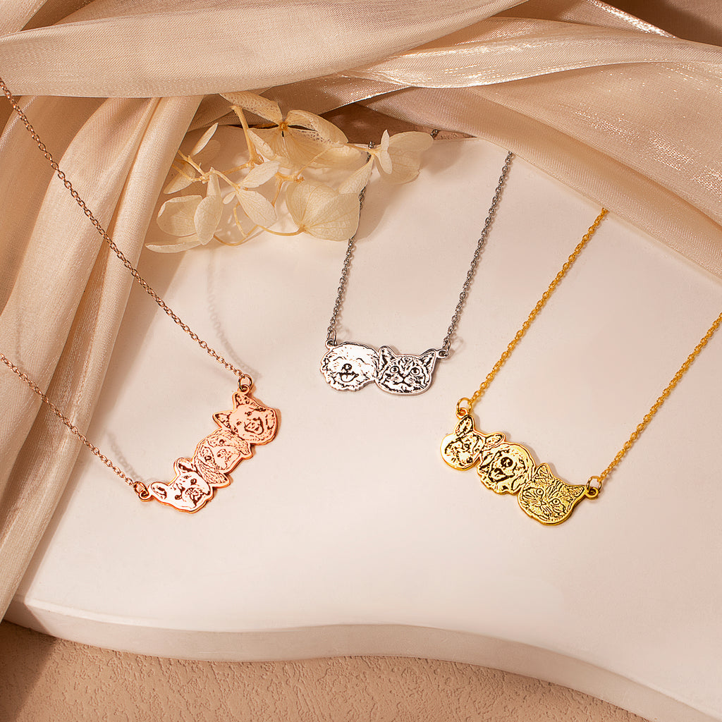 Pet Portrait Necklace
