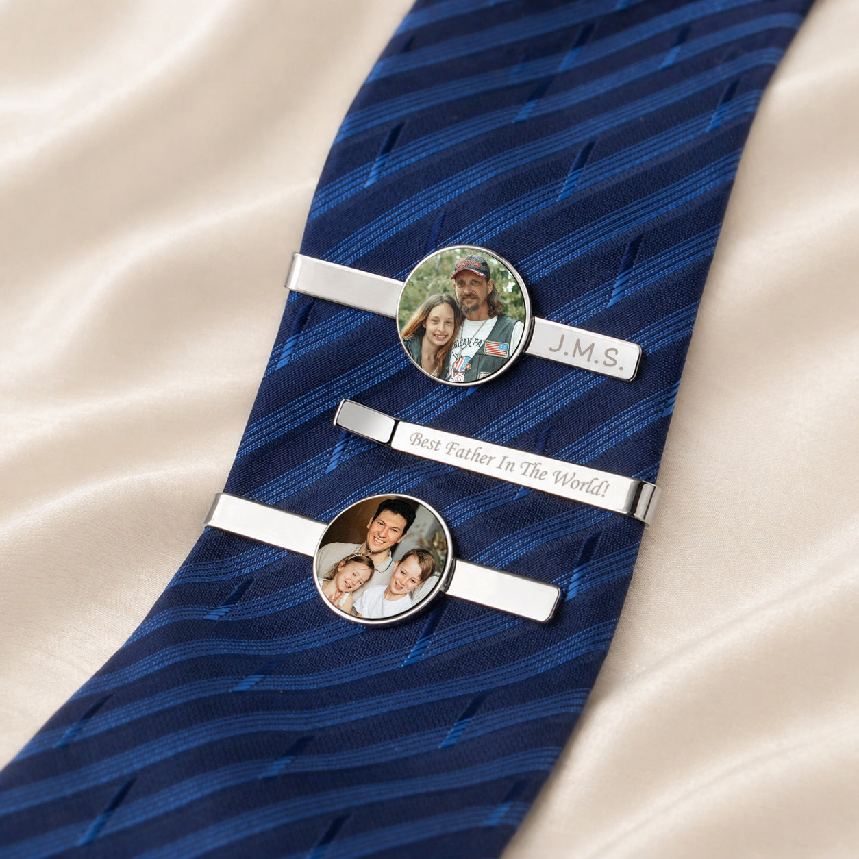 Men's Custom Photo Tie Clip