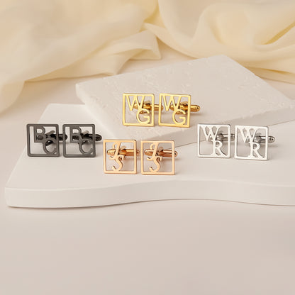 Personalized Initial Cuff Links