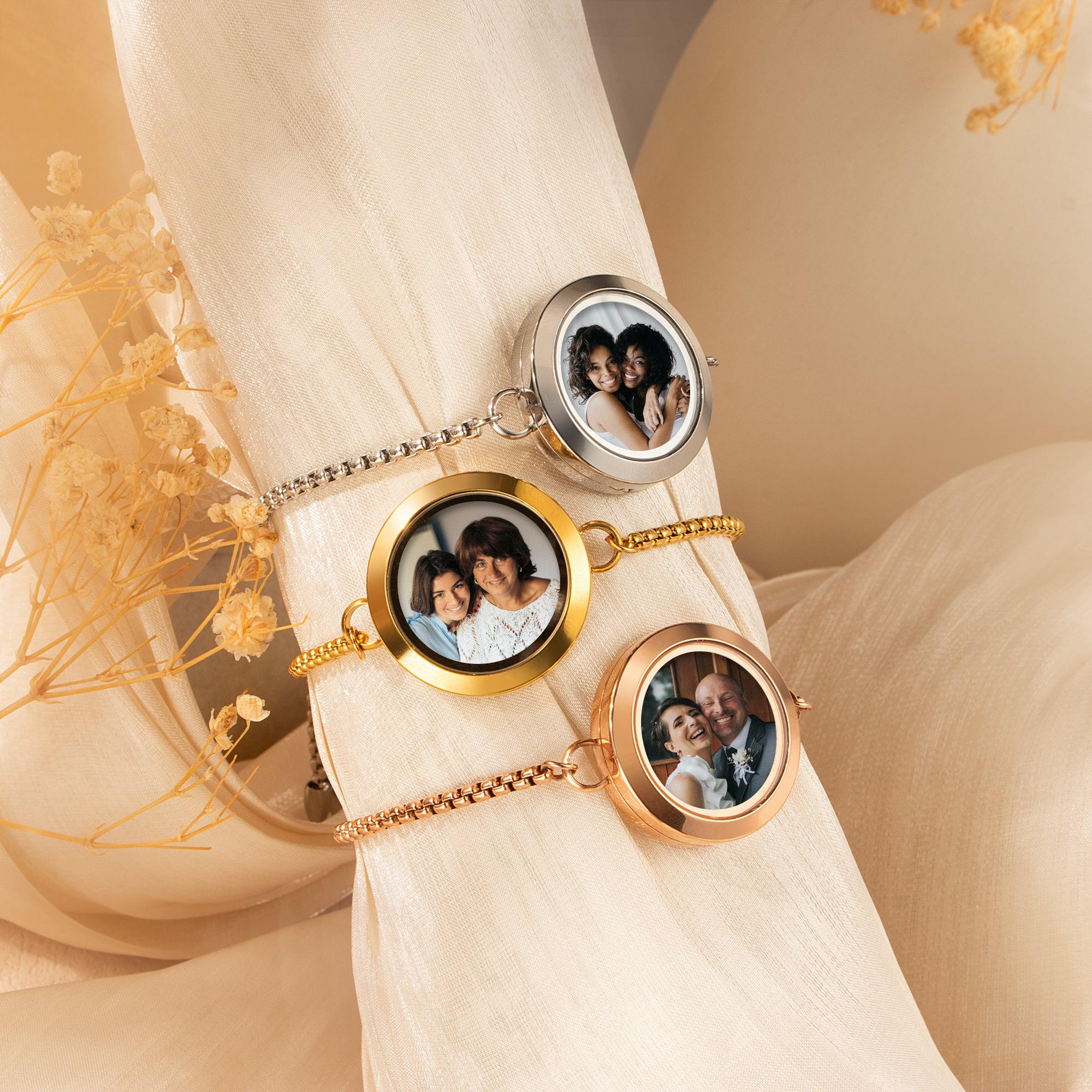 Photo Locket Bracelet