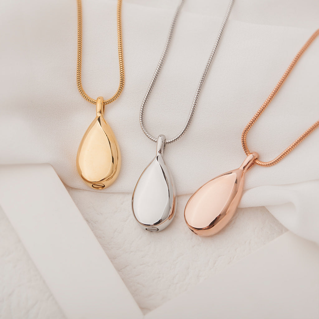 Teardrop Memorial Necklace