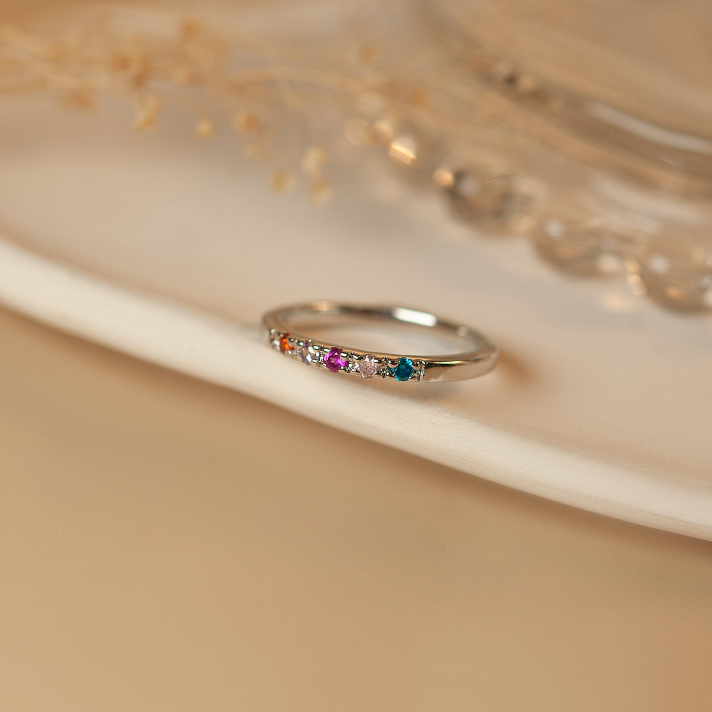 Multi-Birthstone Ring