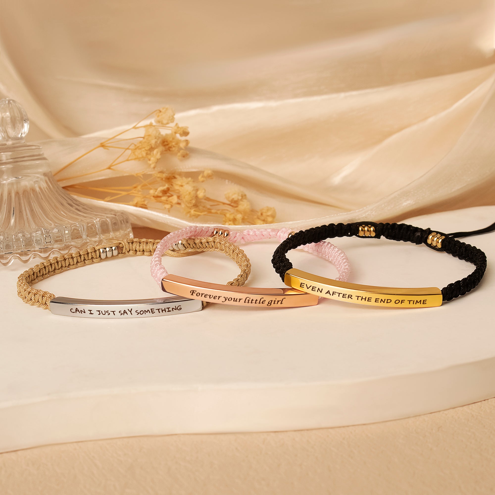 Braided Curved Tube Bracelet