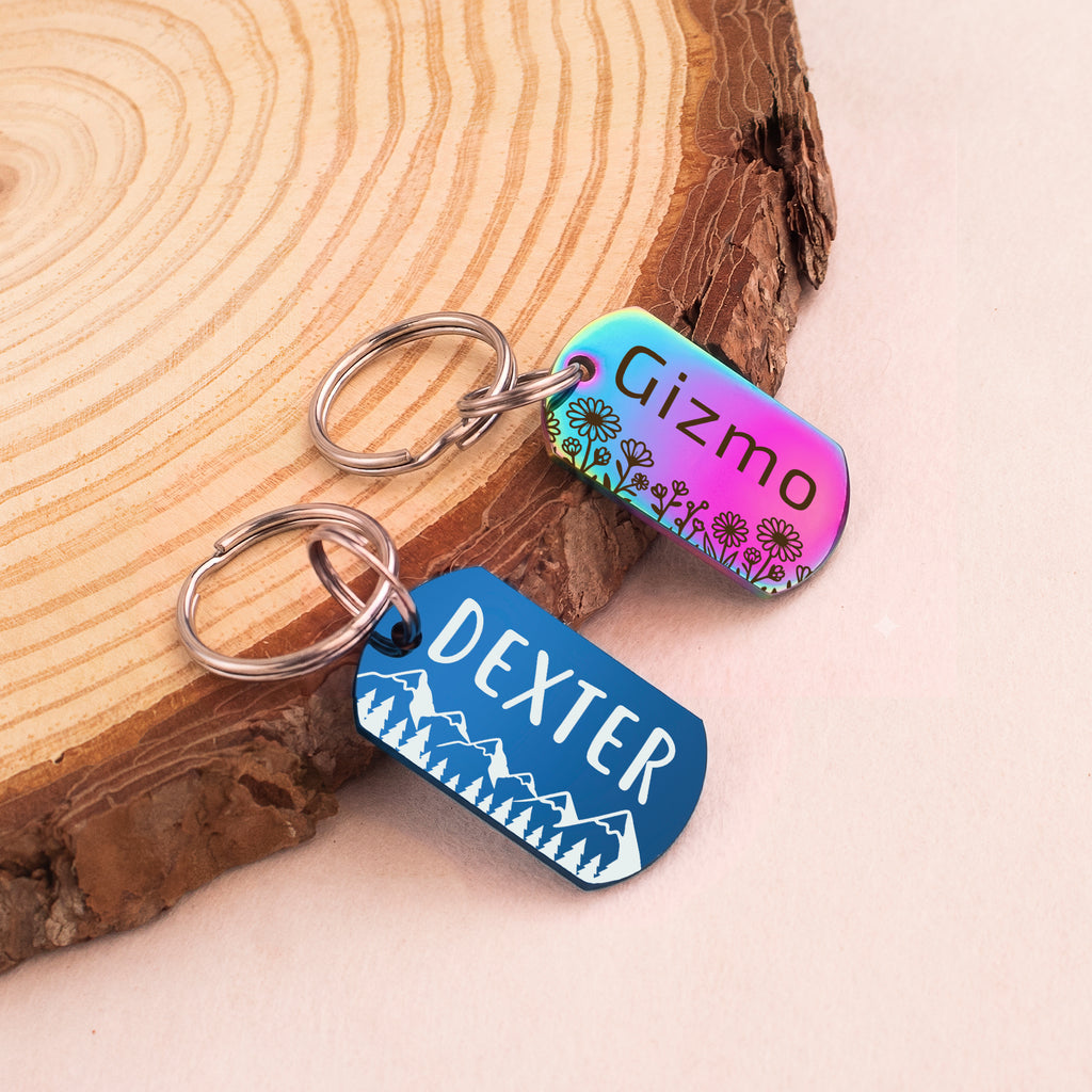 Personalized Tag Stainless Steel Pet ID Tag