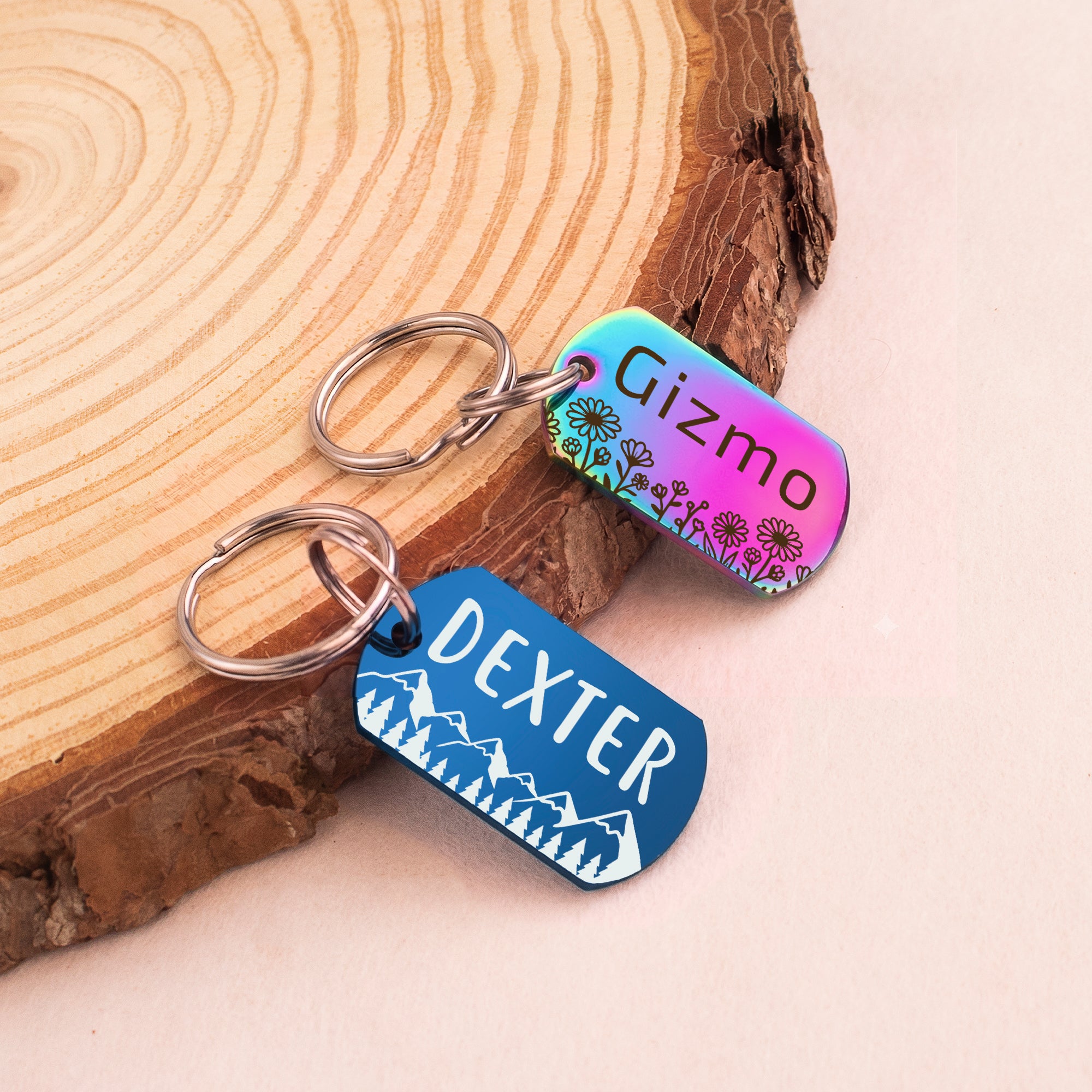 Personalized Tag Stainless Steel Pet ID Tag