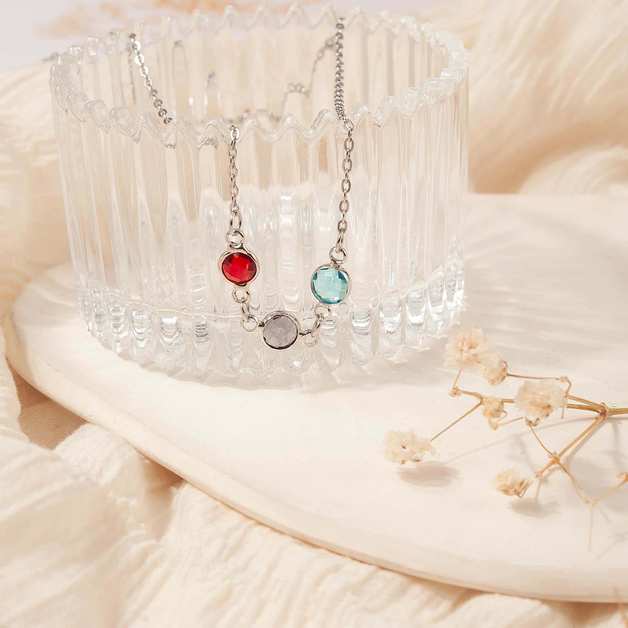 Birthstone Connecter Necklace