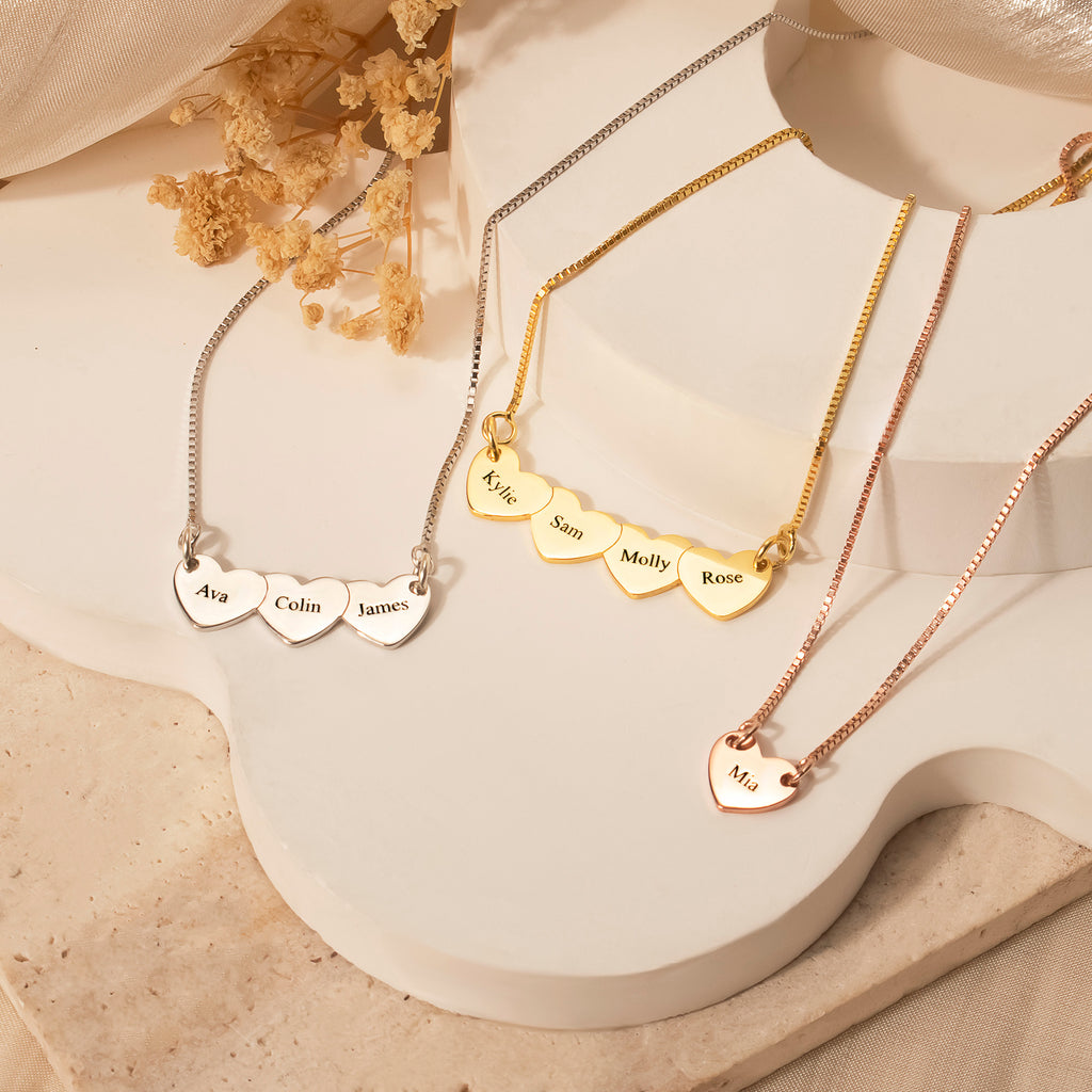 Personalized Heart Necklace