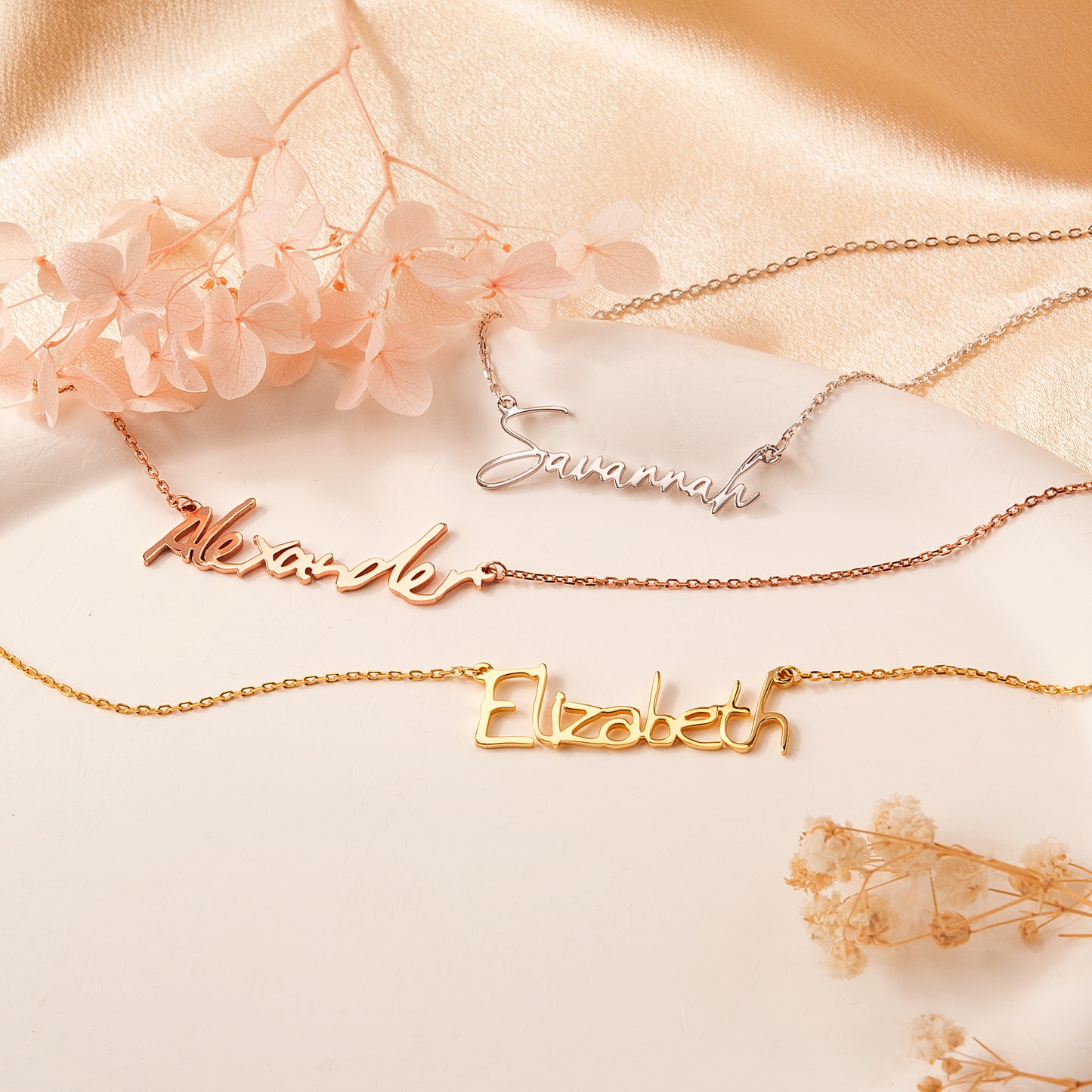 Personalized Signature Name Necklace