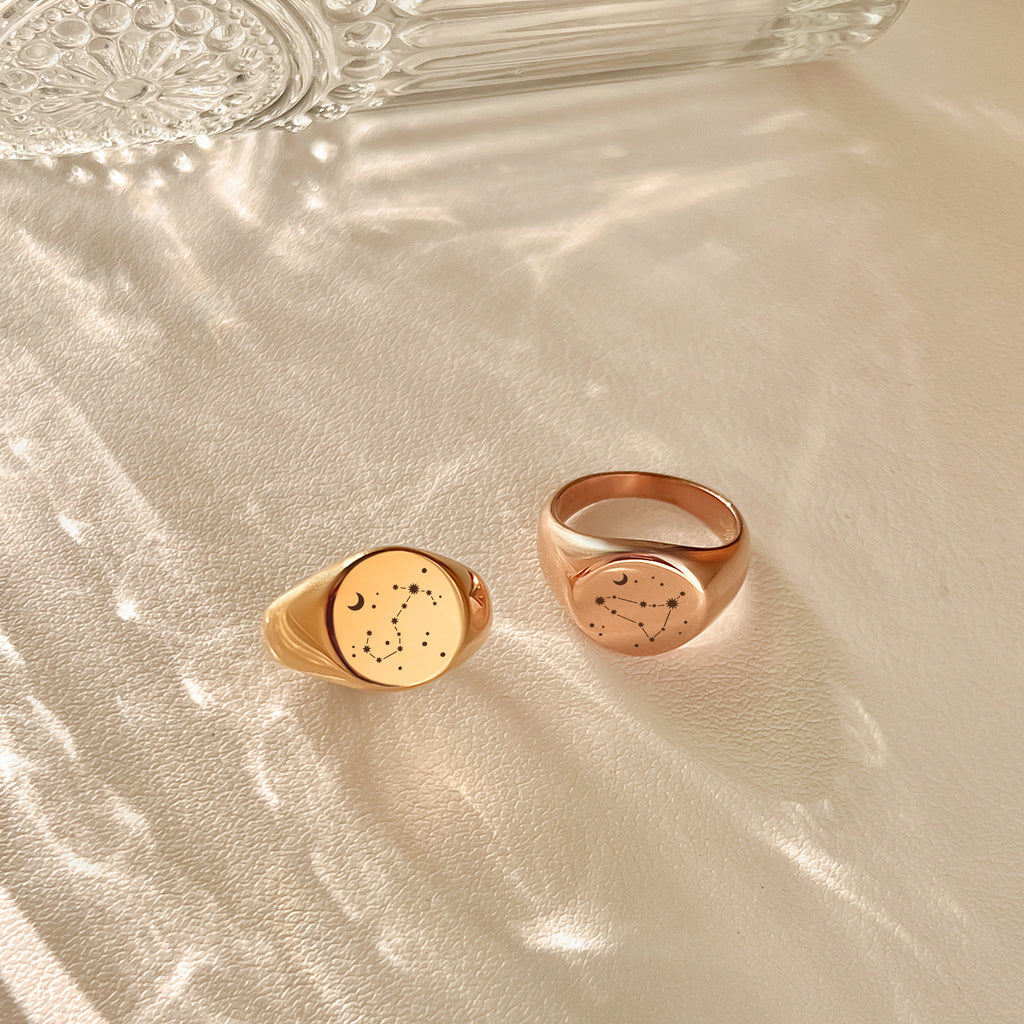 Constellation Star Signet Ring