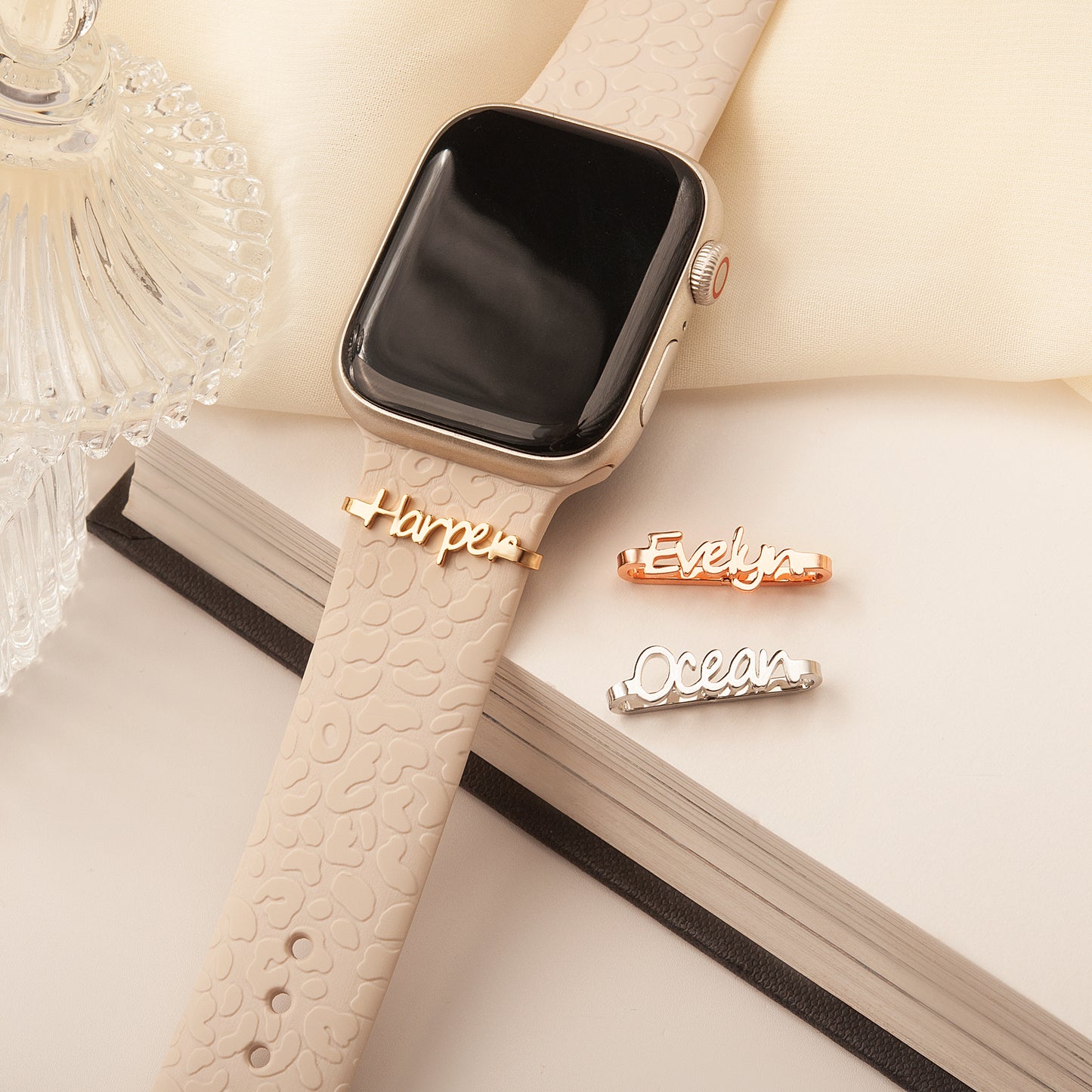 Personalized Watch Band Name Charm