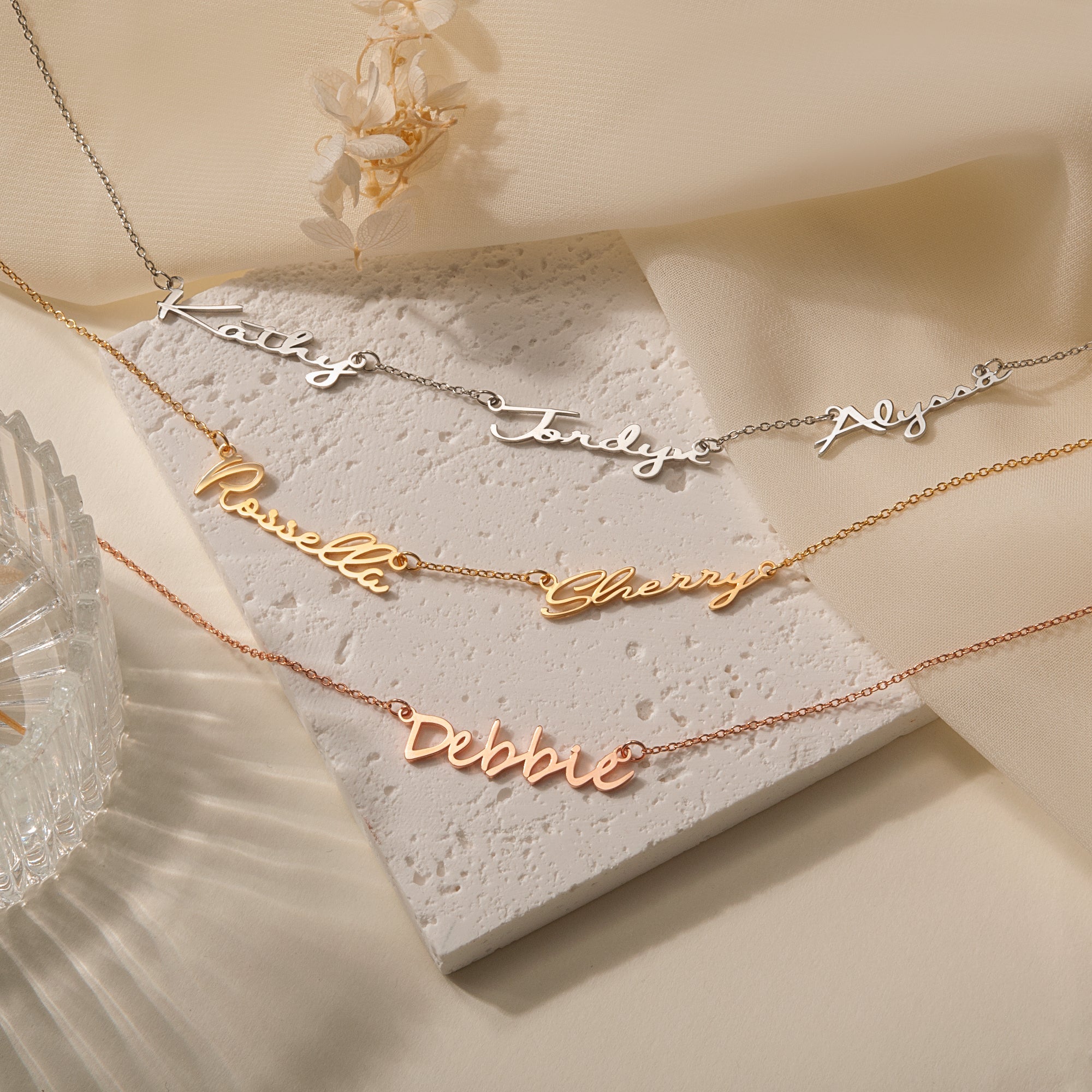 Sterling Silver Name Bracelet