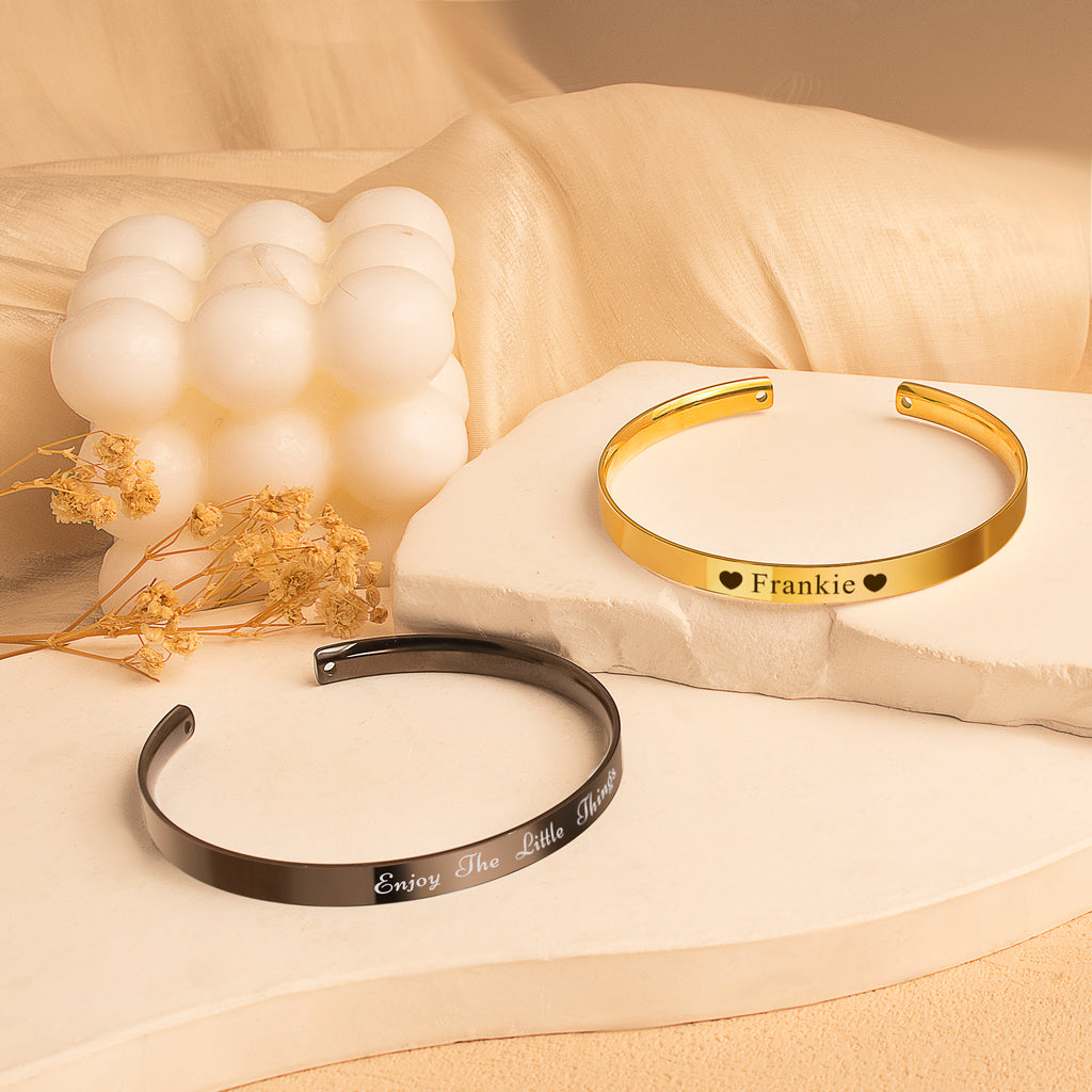 Custom 6mm Cuff Bangle