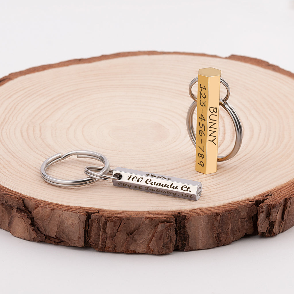 6-Sided Engraving Hexagon Pet Tag