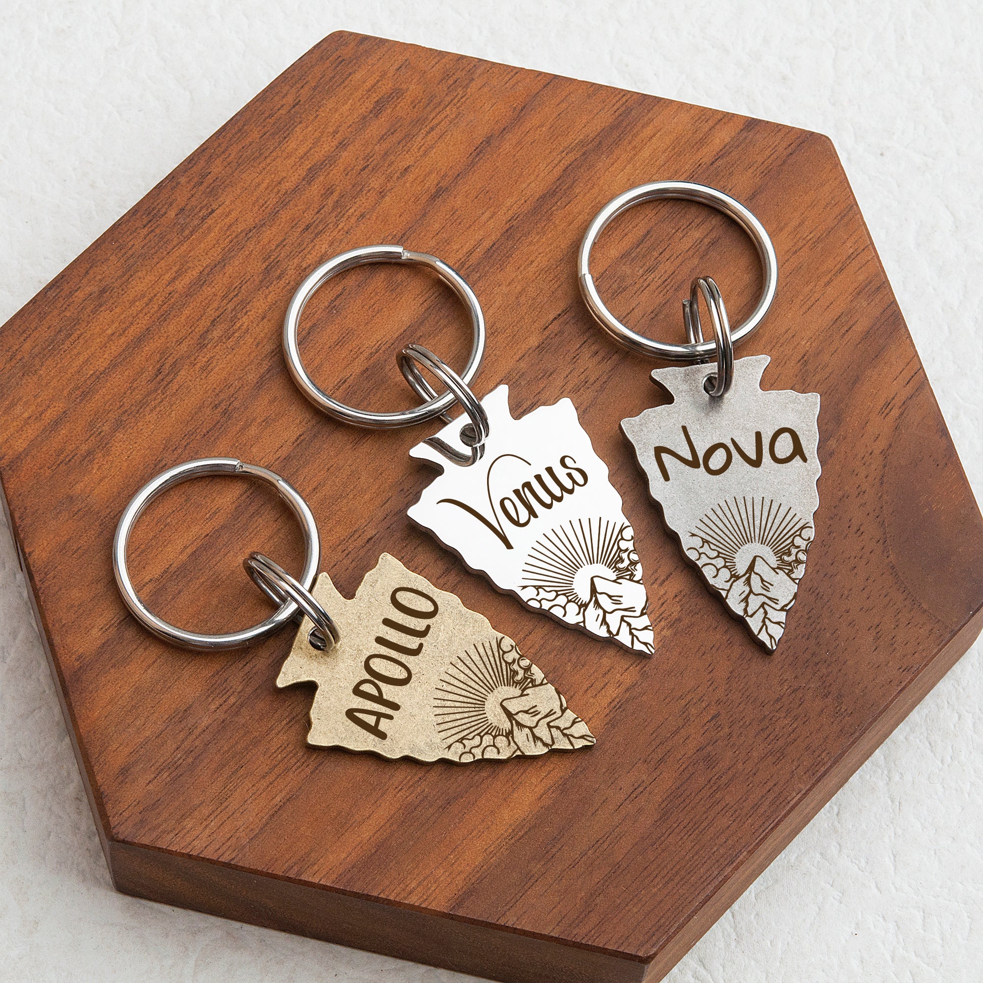 Arrowhead Mountain Sunshine Pet ID Dog Tag