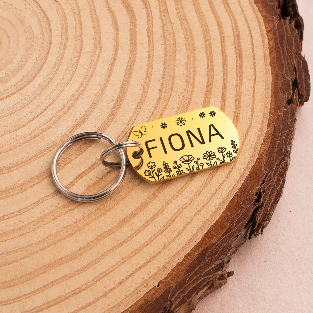 Personalized Tag Stainless Steel Pet ID Tag