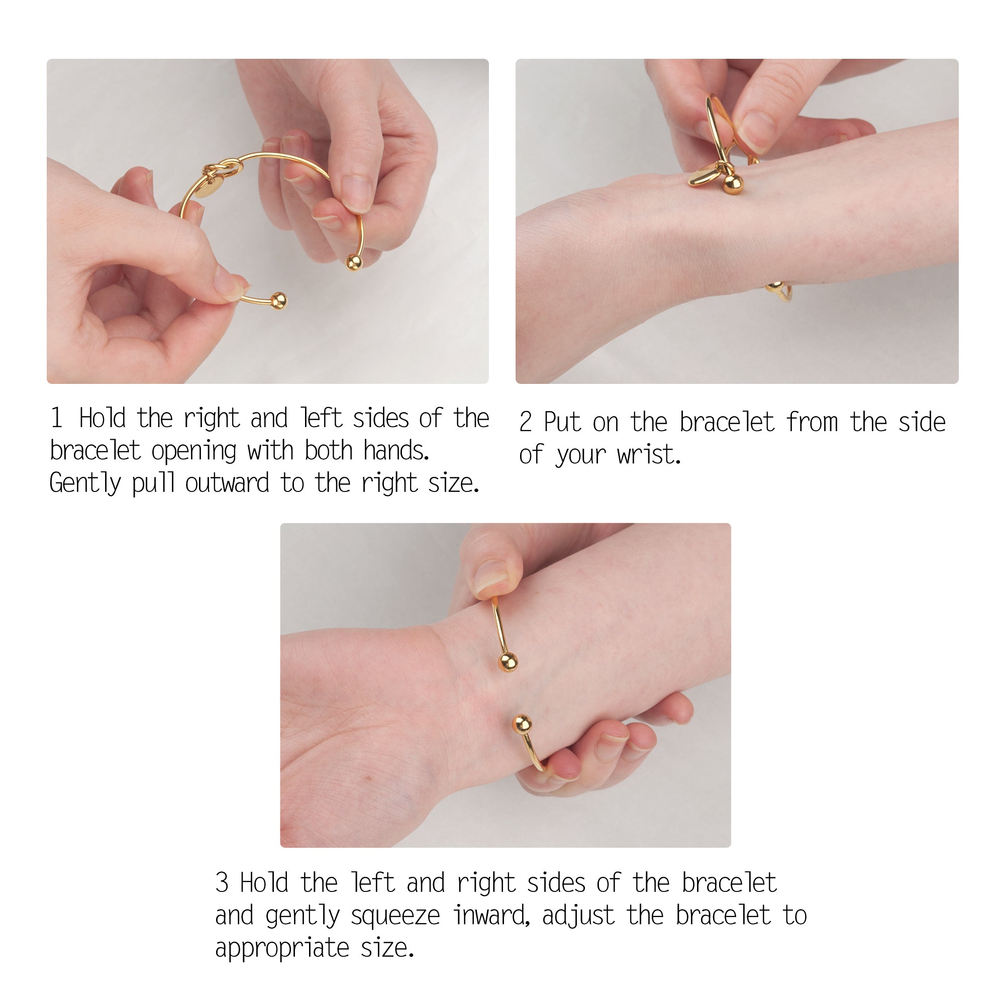 Pet Portrait Photo Custom Cuff Knot Bracelet