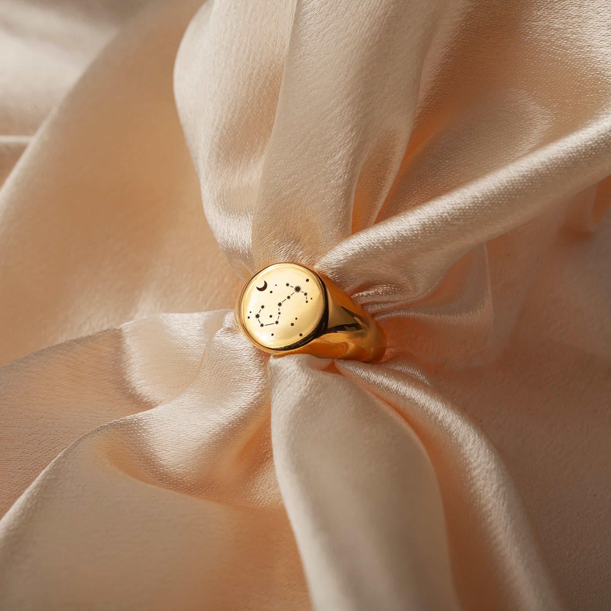 Constellation Star Signet Ring