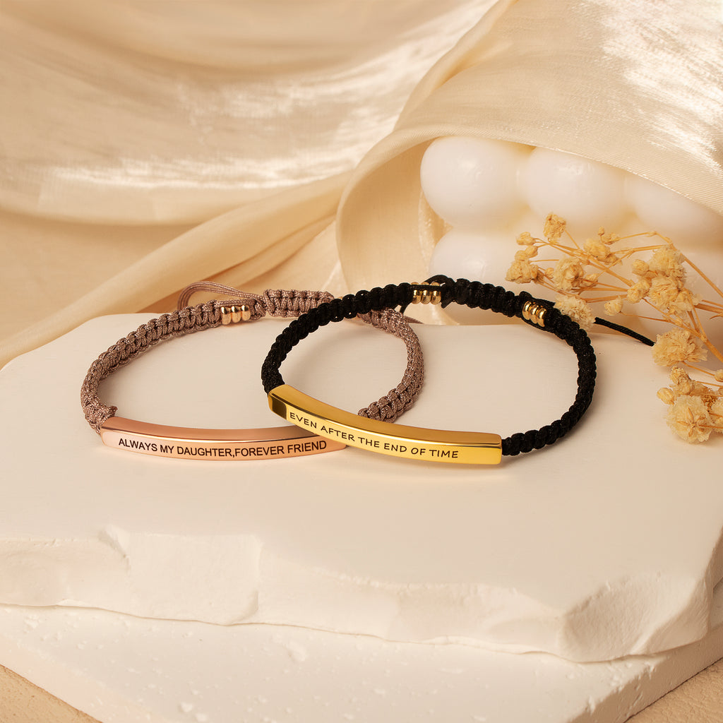 Braided Curved Tube Bracelet