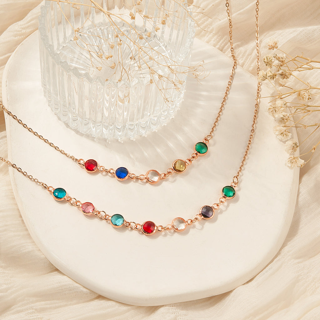 Birthstone Connecter Necklace