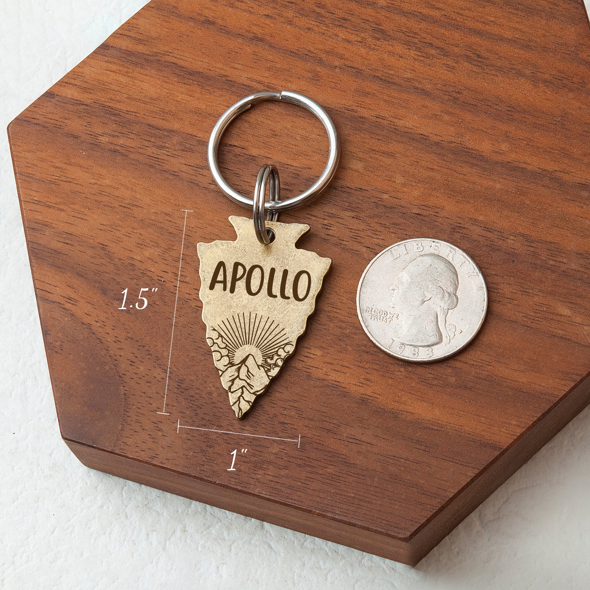 Arrowhead Mountain Sunshine Pet ID Dog Tag