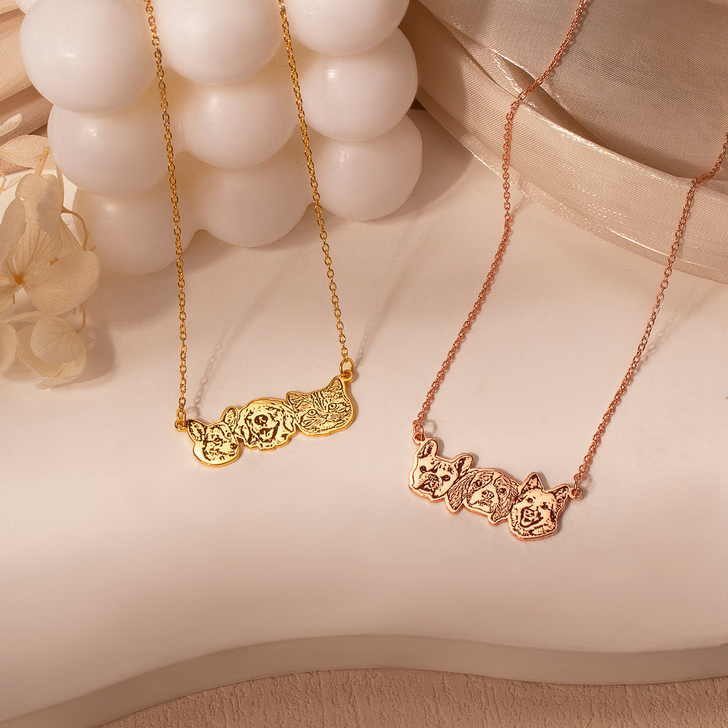 Pet Portrait Necklace