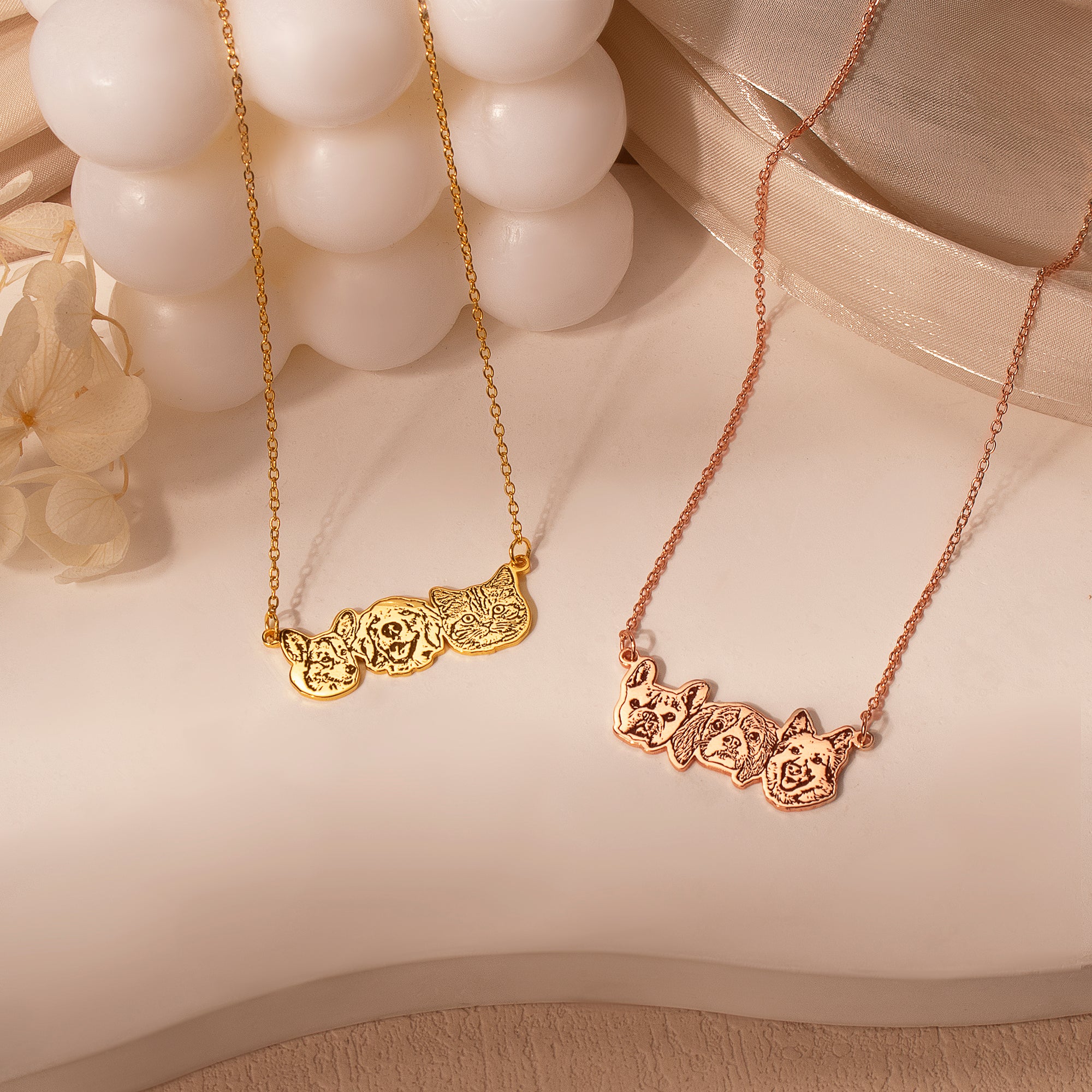 Pet Portrait Necklace