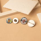 Custom Round Photo Pin