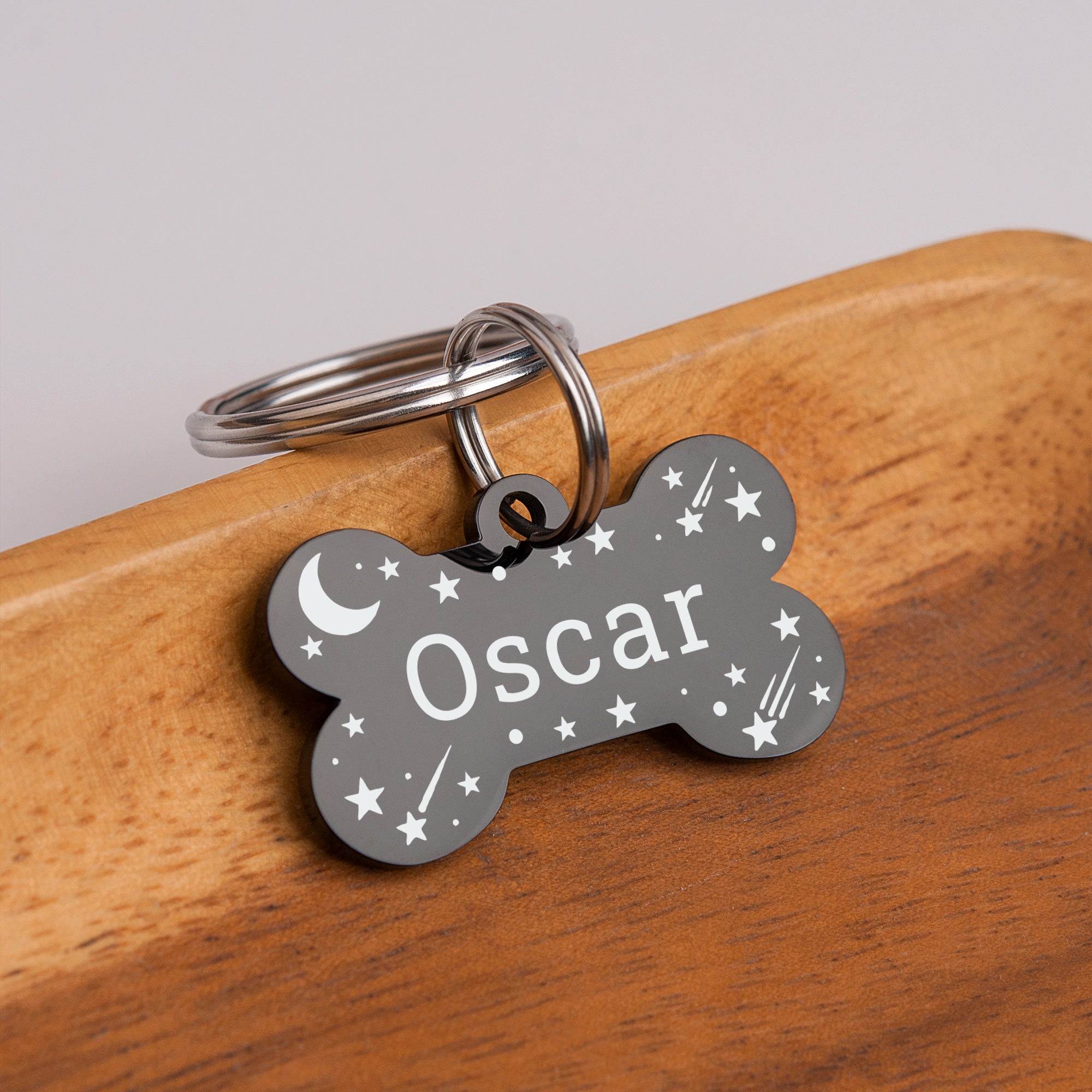 Personalized Bone Stainless Steel Pet ID Tag