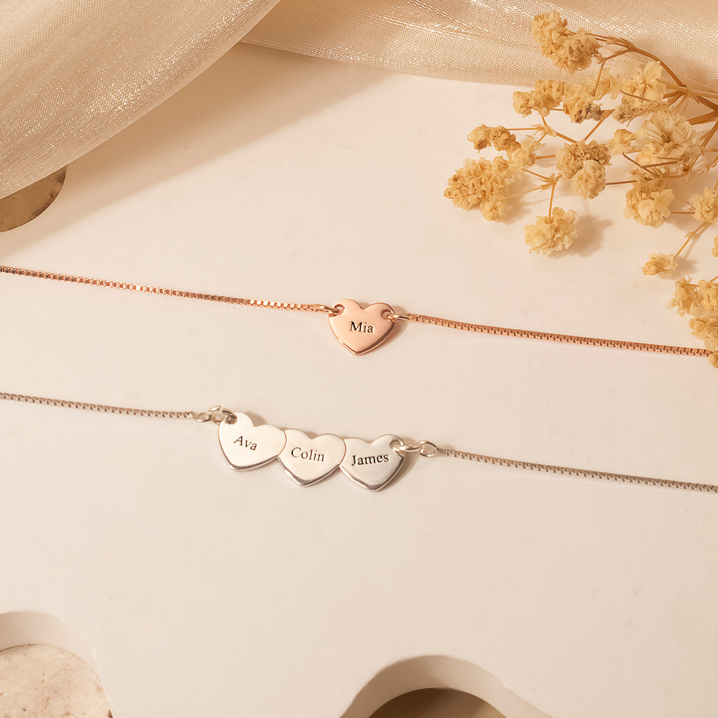 Personalized Heart Necklace