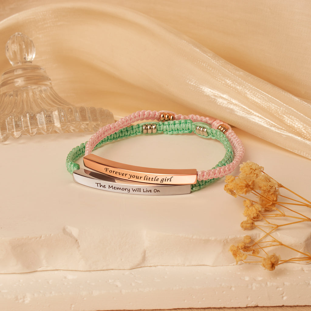 Braided Curved Tube Bracelet