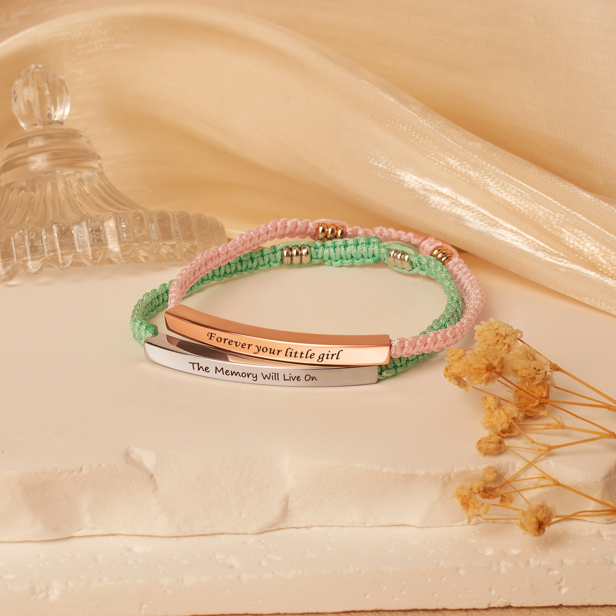 Braided Curved Tube Bracelet