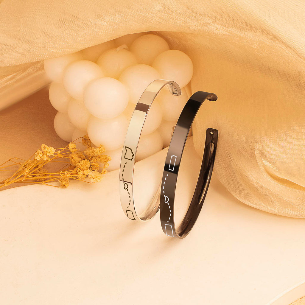 Long Distance Cuff Bangle