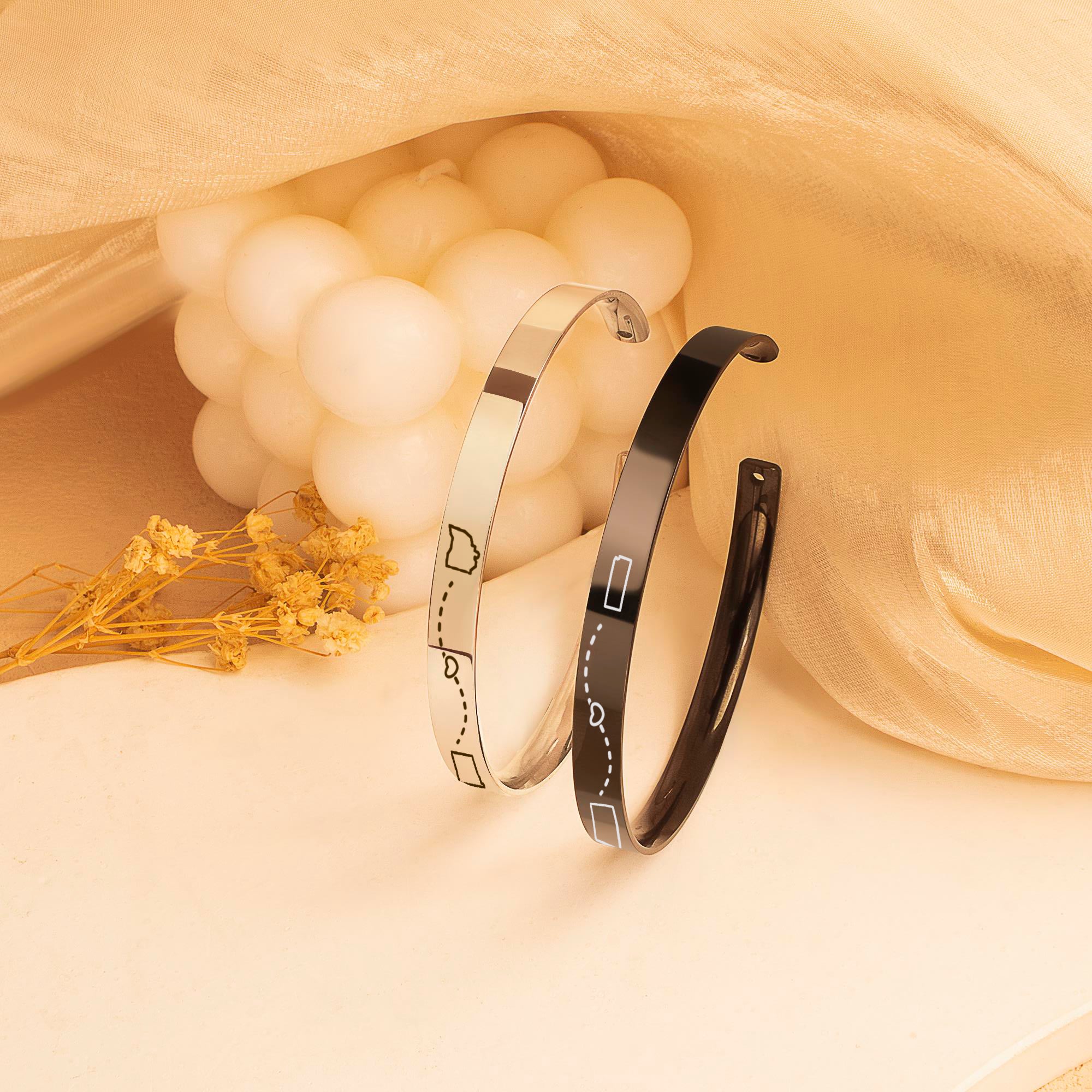 Long Distance Cuff Bangle
