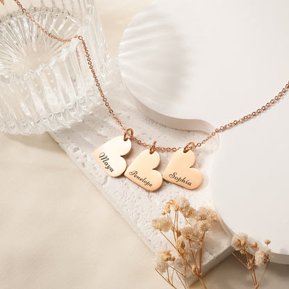 Personalized Mini Heart Necklace