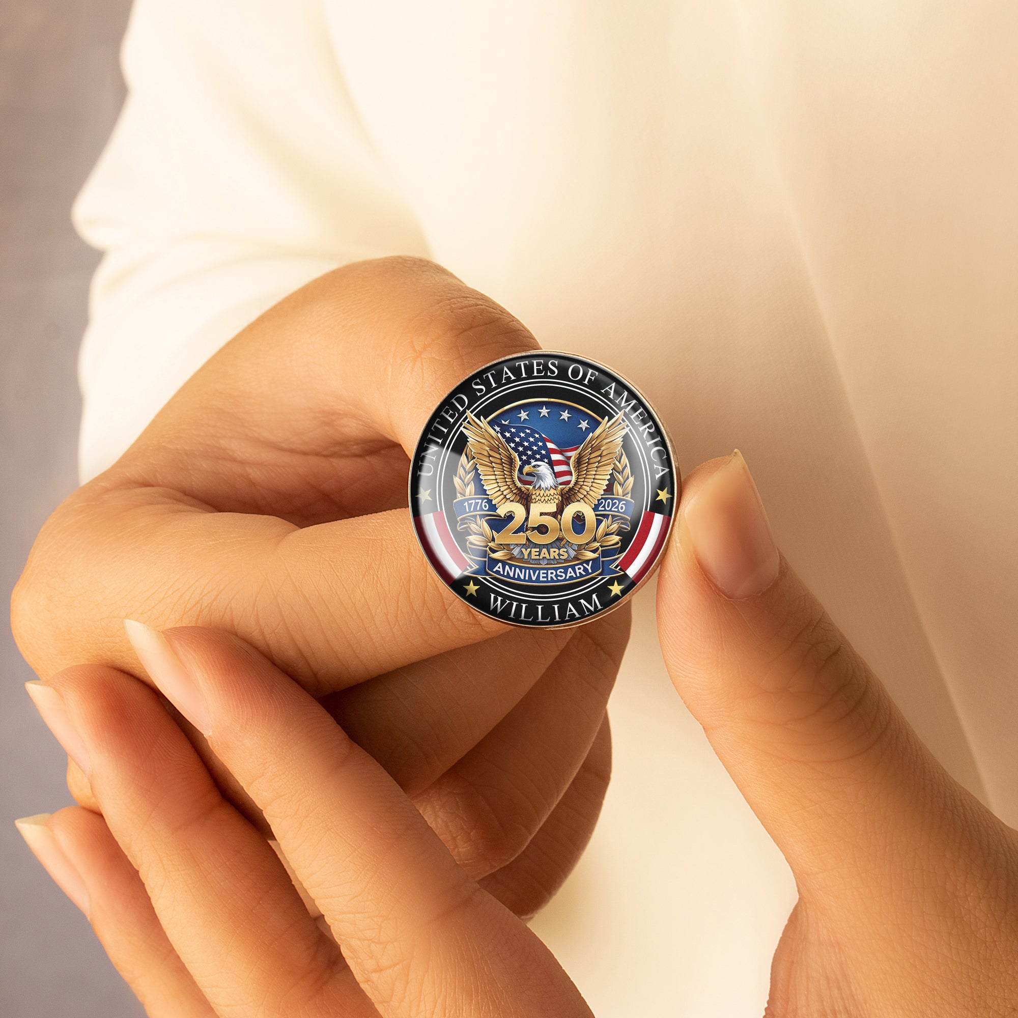 250th Anniversary Pin