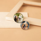 Custom Round Photo Pin